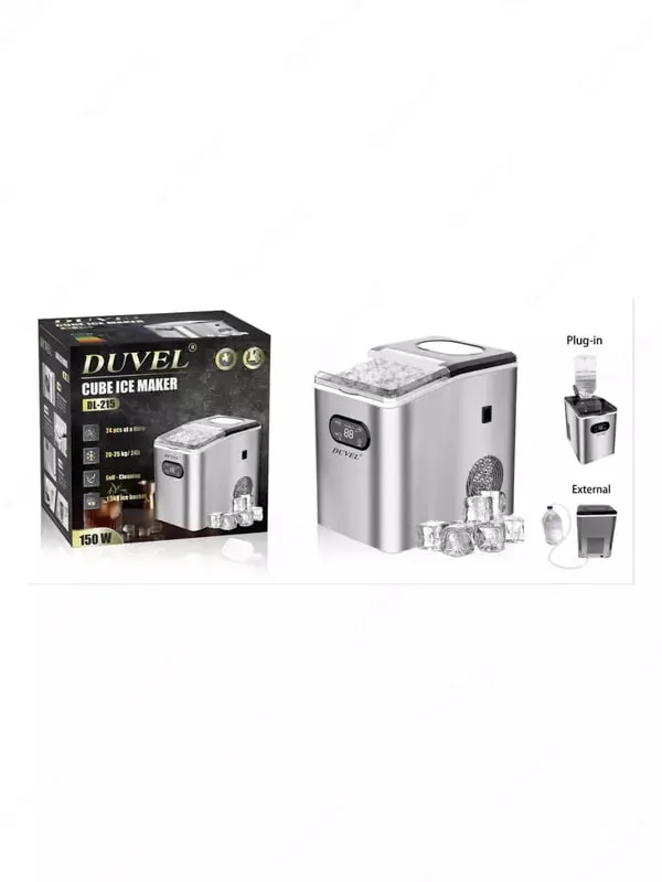 Льдогенератор кубикового 20,25 кг в сутки Duvel215