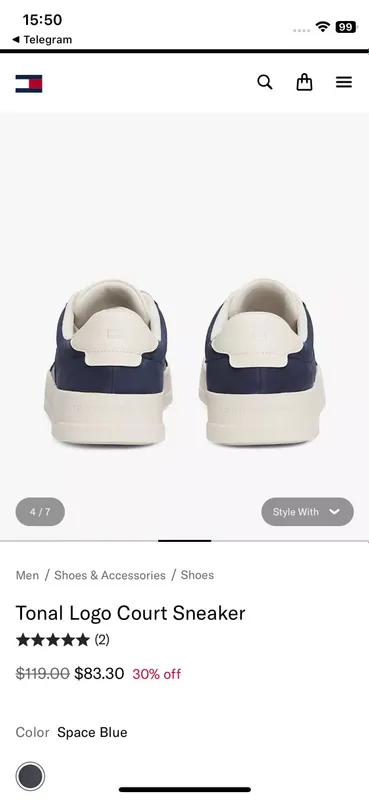 Tommy кроссовки 43 4 Tommy кроссовки 43 4