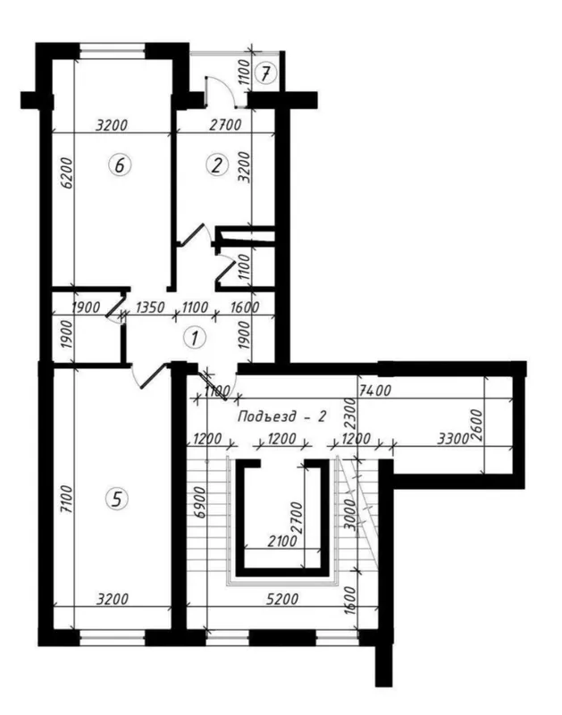 3-комнатная квартира в новостройке, ЖК Poytaxt Residence 6
