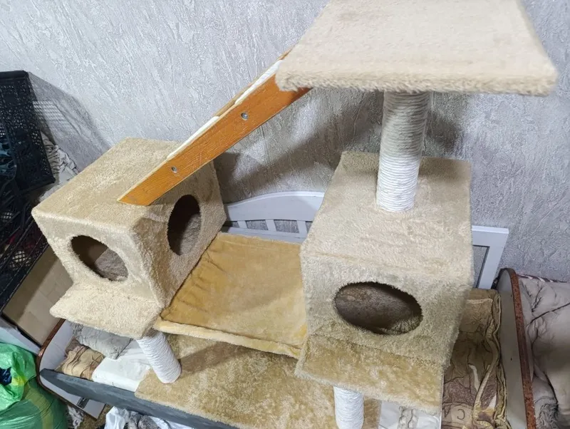 Котодомик когтеточка лежанка для 4х и более кошек — фото 3