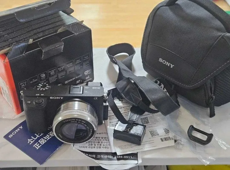 Sony A6400 | 16-50mm Kit | 824 Shutter | Full Komplekt | Ideal Holat 1