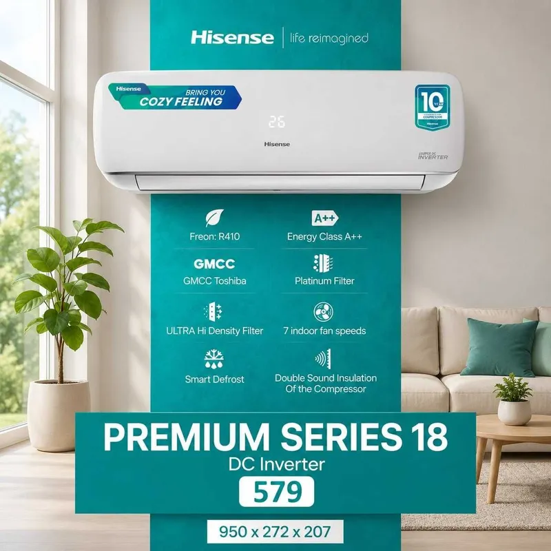 Кодиционеры Оптом Первых Рук HISENSE Expert Inverter Konditsioner