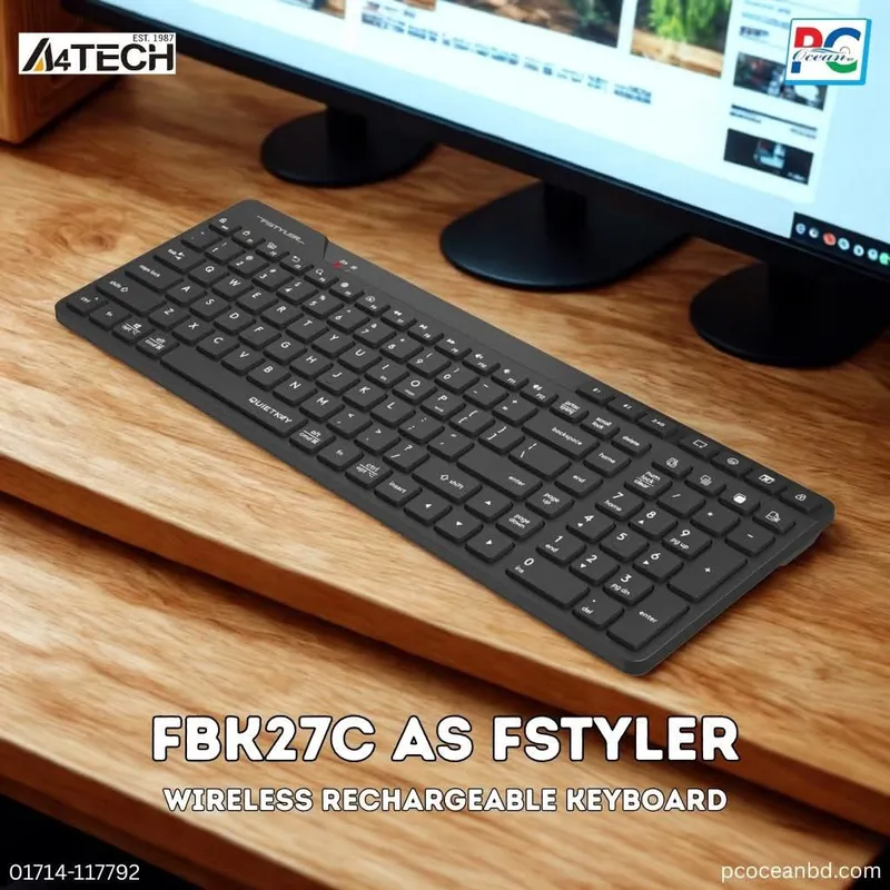 Русская Раскладка! A4tech fbk27c Беспроводная Клавиатура СКИДКА