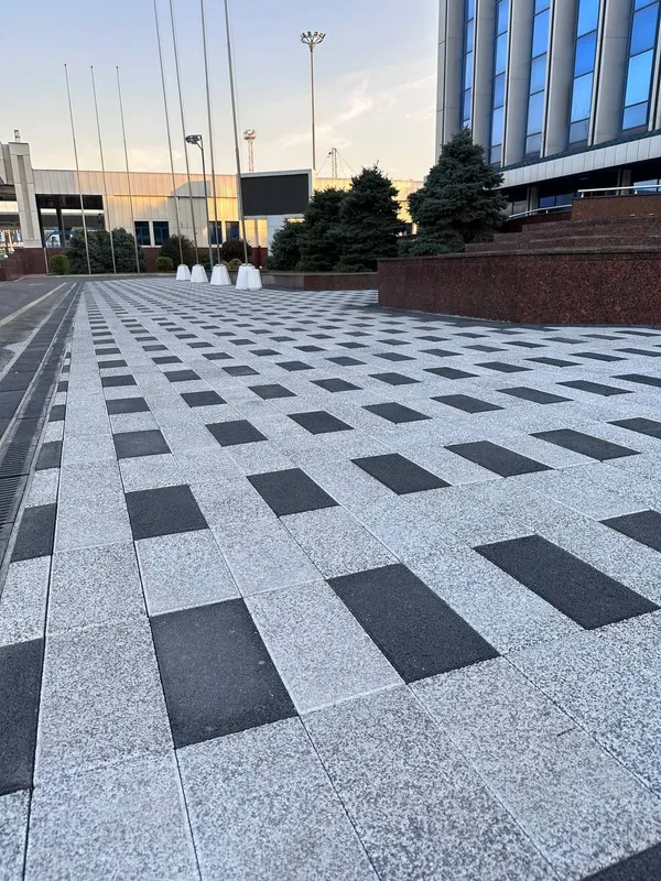 Брусчатка прессованная- Мраморная крошка