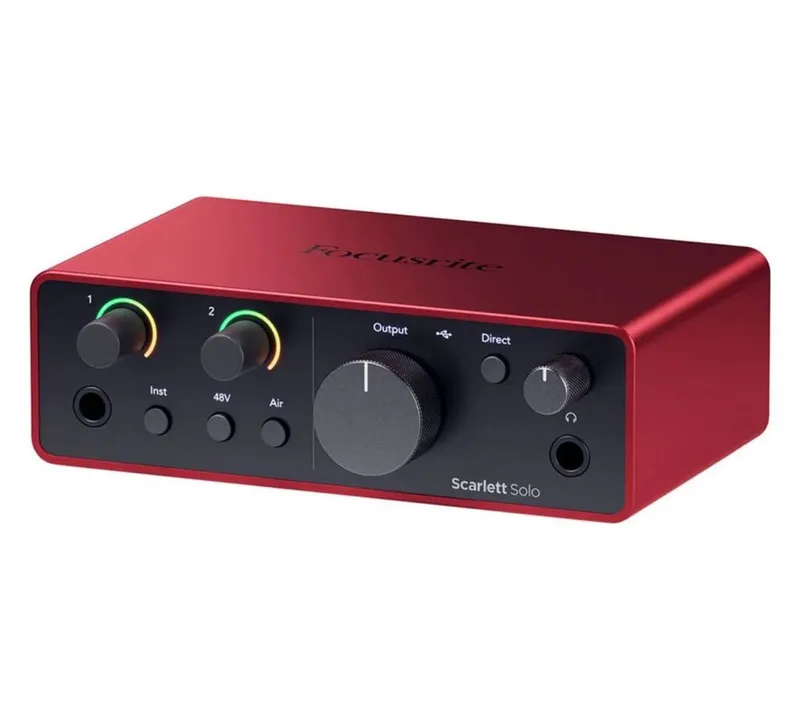 Focusrite Scarlett Solo 4Gen — фото 3