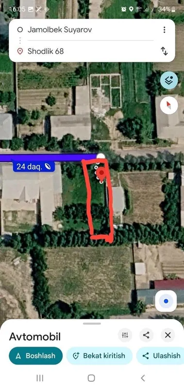 Assalomu alaykum 3 sotix Yer sotladi Yangiyol tuman qoshtepa mahallada