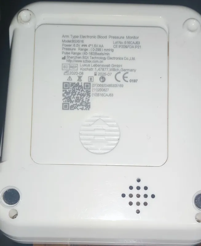 Sinocare elektron tonometr, zavod sumkasi bilan 4
