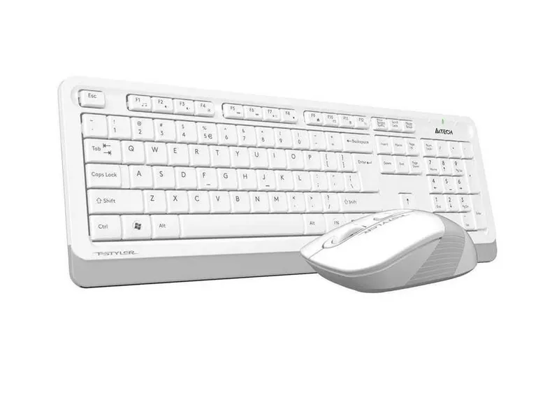 | Klaviatura + sichqoncha to‘plami, oq va qora rangda, A4Tech FSTyler FG1010 2