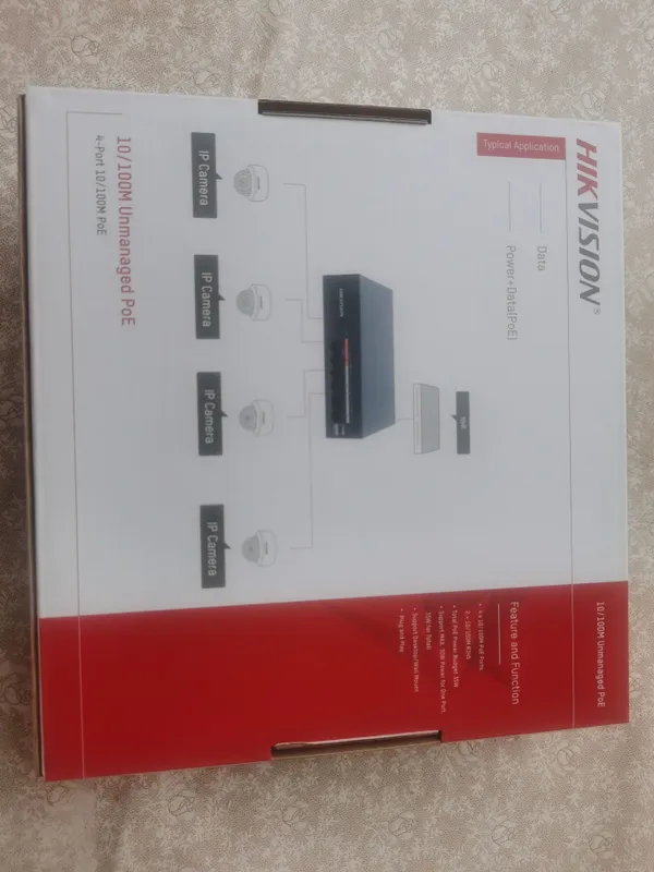 HIKVISION Ethernet Switch Model: DS-XS06-P