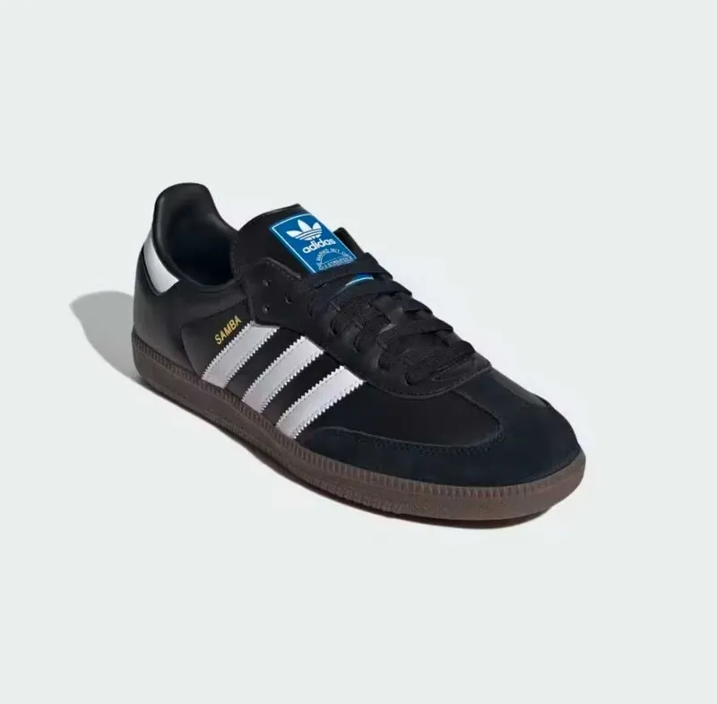 Продаются кроссовки Adidas Samba OG Black из Европы. Размер: 43 UK: 9 — фото 5