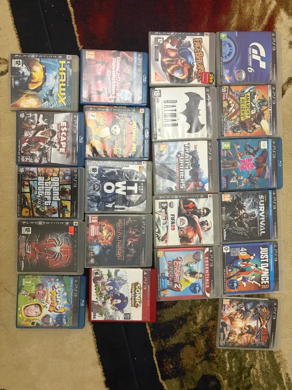 Playstation 3 superslim с playstation move и диски — фото 8