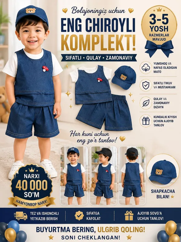 chiroyli komplekt