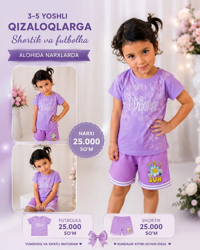 Mayka shotik qizaloqlarga