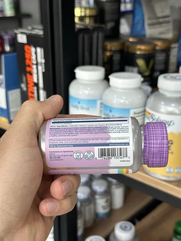 Solaray Zarchava 600 mg, 30 kapsula 2 Solaray Zarchava 600 mg, 30 kapsula 2