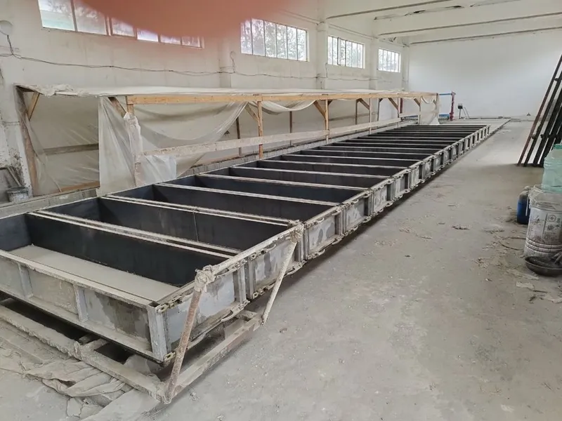 Газоблок ишлаб чикариш станоги 1