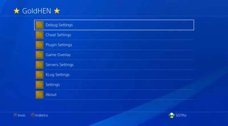 Playstation 4 GoldHen12.50 4 Playstation 4 GoldHen12.50 4