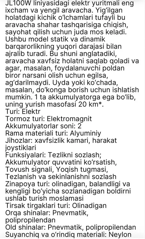 Nogronlar aravachasi yangi