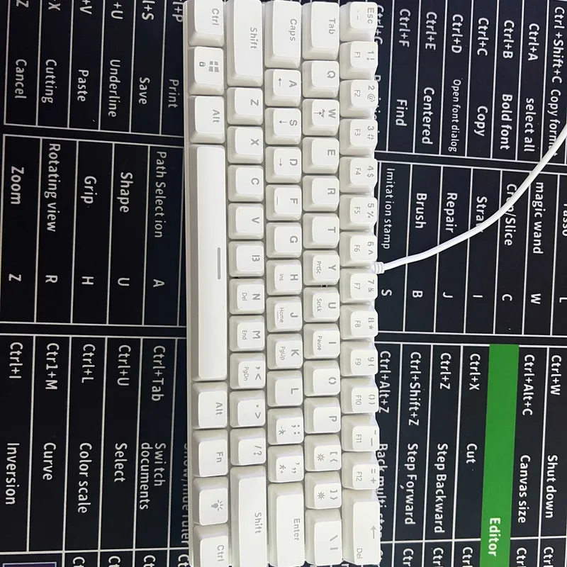 RGB Klaviatura 63 talik ko'k switch — фото 4