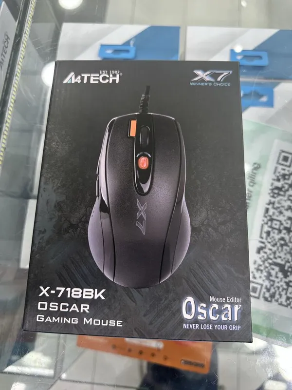 Мышь A4TECH XL-718BK, игровая, лазерная, проводная, USB, черный — фото 4
