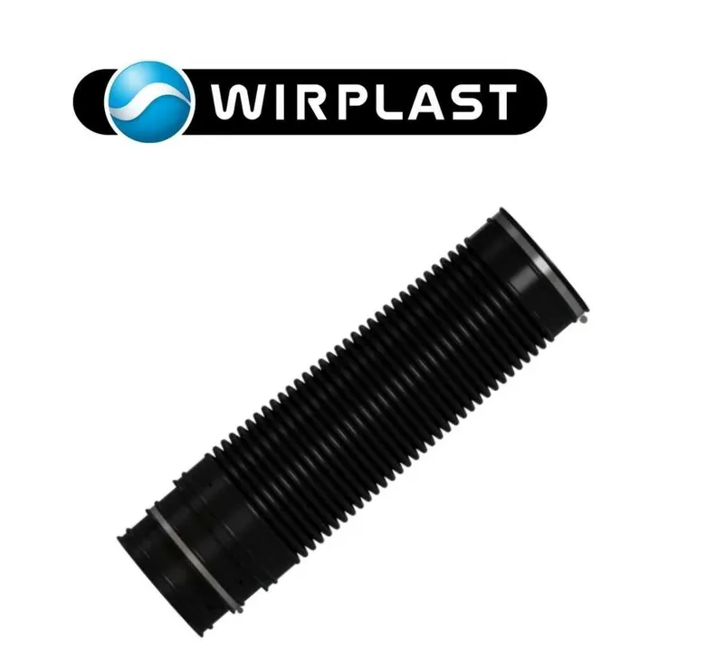 WIRPLAST RUROFLEX egiluvchan adapteri, 520 mm gofra 6 WIRPLAST RUROFLEX egiluvchan adapteri, 520 mm gofra 6
