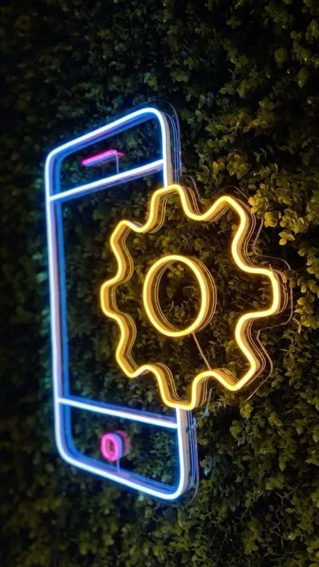 Let Neon Bukva Banner — фото 4