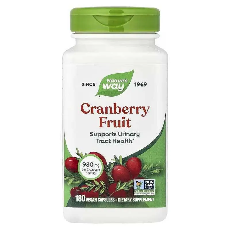 Nature's Natures Way Cranberry Fruit плоды клюквы — фото 2