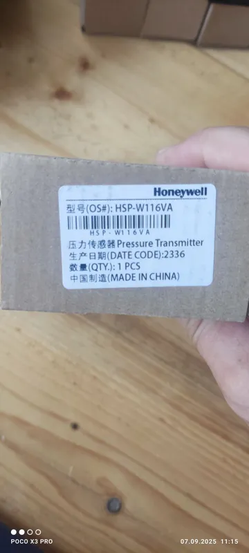 Датчик давления HSP-W116va 1 Датчик давления HSP-W116va 1