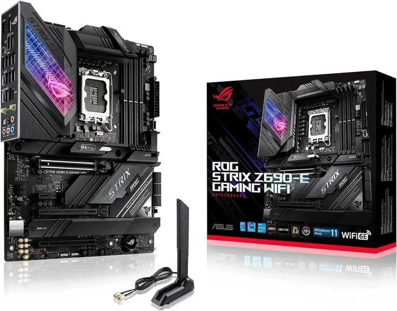 Asus rog STRIX Z690-E GAMING WIFI. Сокет 1700 Asus rog STRIX Z690-E GAMING WIFI. Сокет 1700