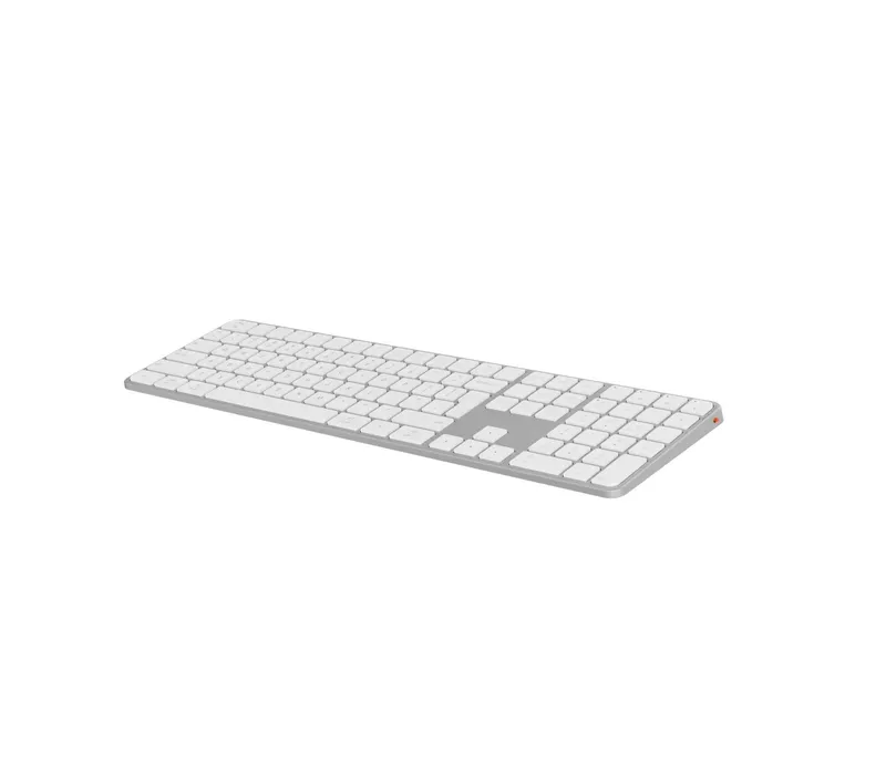 ! Беспроводная ультратонкая клавиатура Meetion K230MW White — фото 1