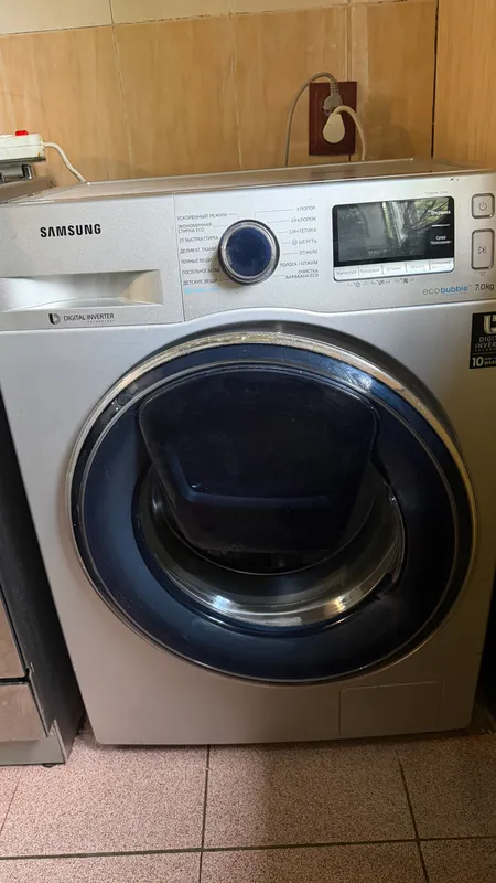 Стиральная машина Samsung Eco Bubble 7.0 кг — фото 1 Стиральная машина Samsung Eco Bubble 7.0 кг — фото 1