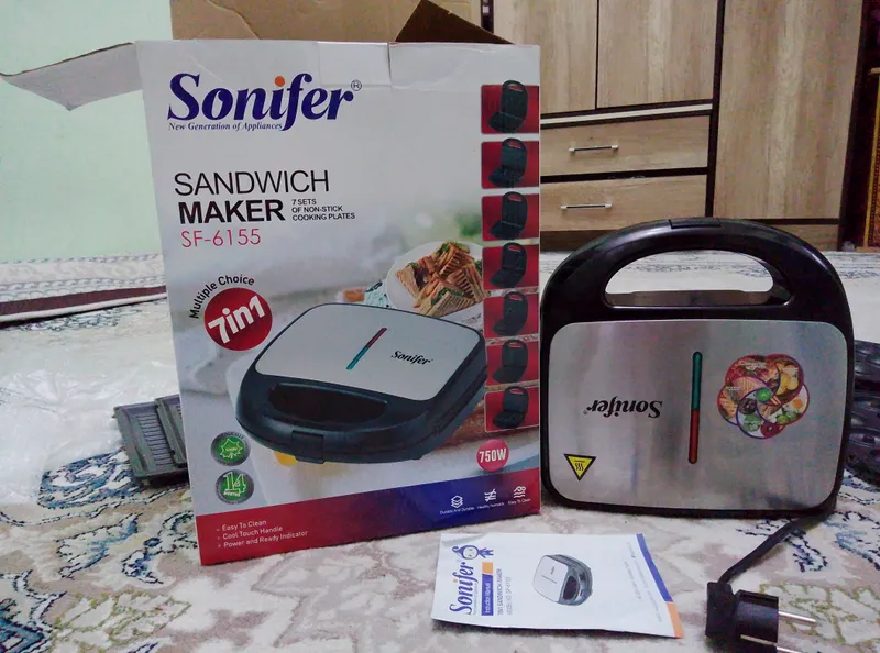 Sonifer вафельница 7в1