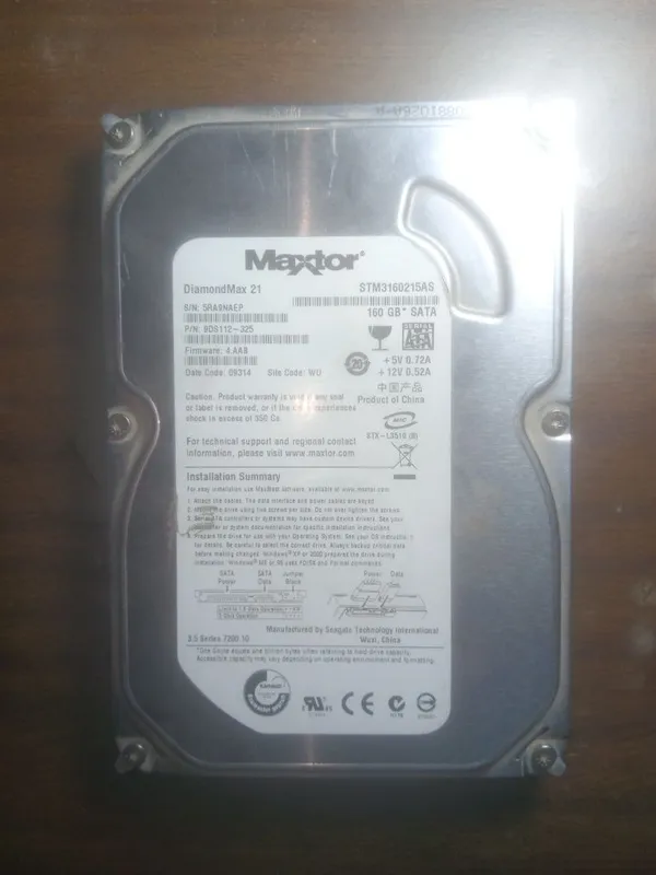 Hdd диск на 160 гб Hdd диск на 160 гб