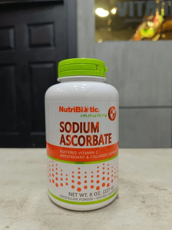 Nutribiotic immunity sodium ascorbate vitamin C 227 gr
