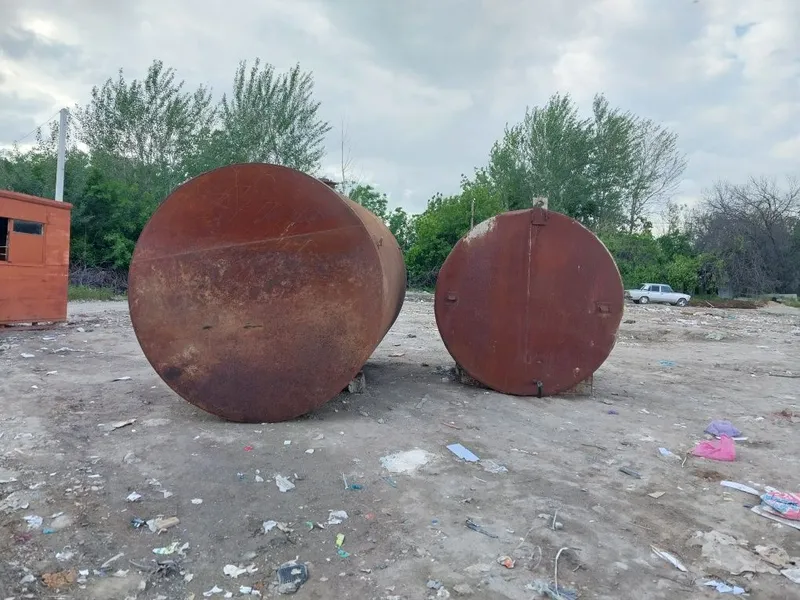 Металлический ёмкость сотилади.