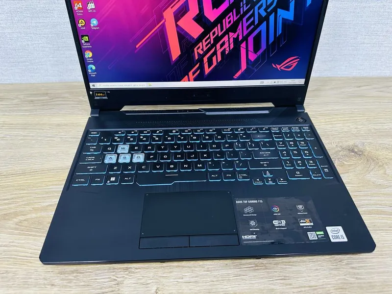 ASUS TUF Gaming Core i5-10Gen+GTX1650 Мощный, Игровой ноутбук для игр — фото 5