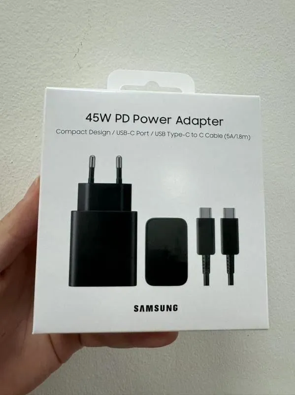 Samsung 25w 45w 65w, оригинальный блок питания, зарядка — фото 3