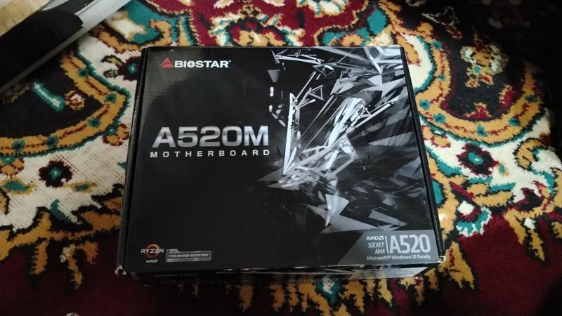 Biostar A520M + Ryzen 7 2700 — фото 2
