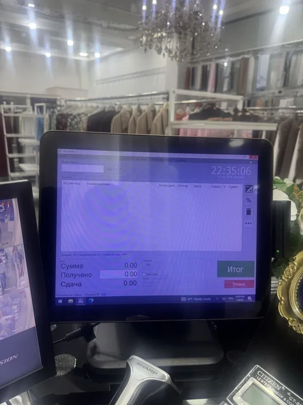 Продается Моноблог и Баркодный апарат 1