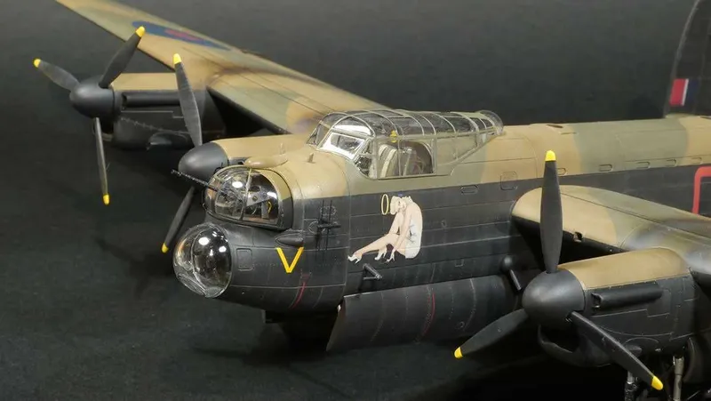 Сборная модель самолета Авро Ланкастер (NOVO, 1:72). РАРИТЕТ! — фото 4