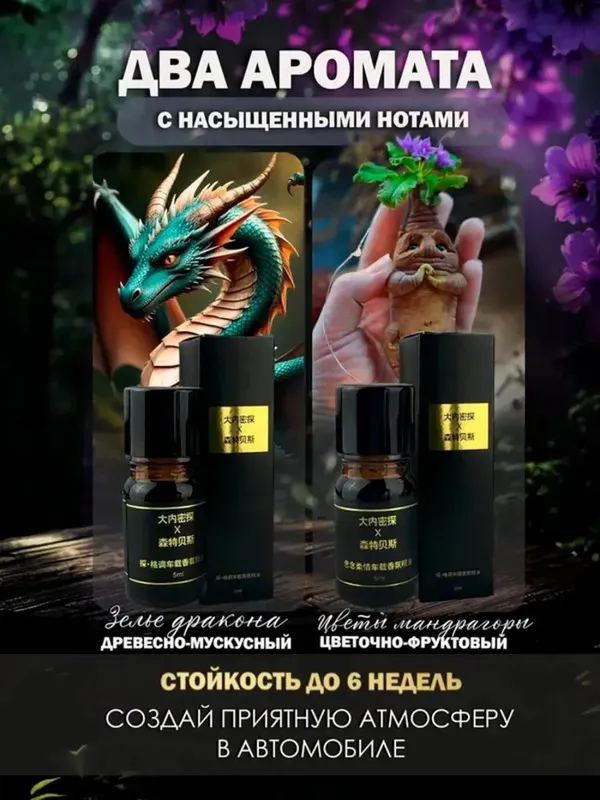 Ароматизатор автомобильный, древесно-мускусный;цветочно-фруктовый — фото 3 Ароматизатор автомобильный, древесно-мускусный;цветочно-фруктовый — фото 3