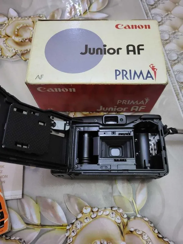 Фотоаппарат плёночный Canon Junior AF PRIMA пр-во Япония б/у — фото 4 Фотоаппарат плёночный Canon Junior AF PRIMA пр-во Япония б/у — фото 4