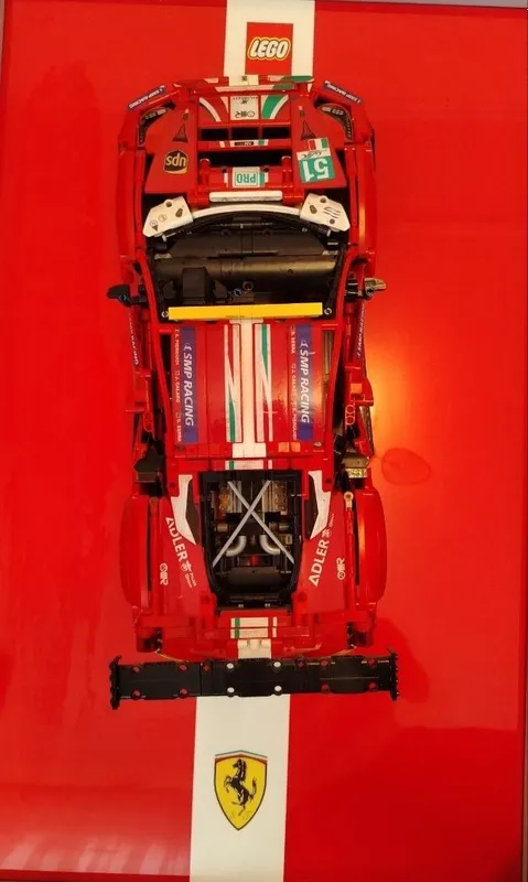 LEGO dan yasalgan (qol ishi) FERARI, BUGATTI, PORSCHE 3