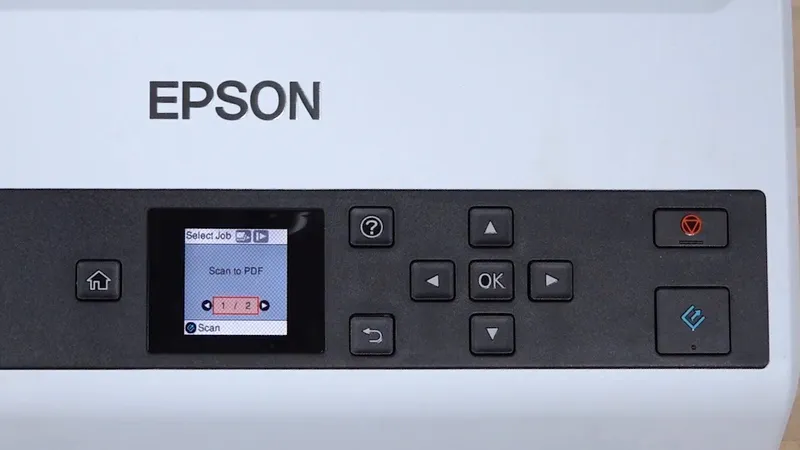 EPSON WorkForce DS-870 A4 сканер — фото 3
