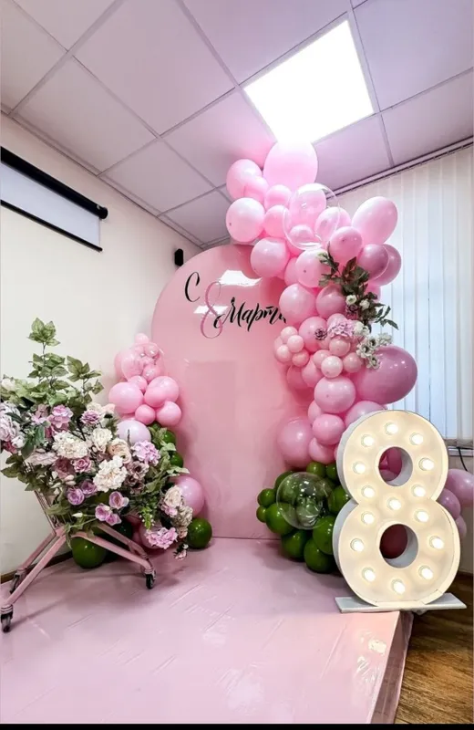 Оформление на 8 марта!