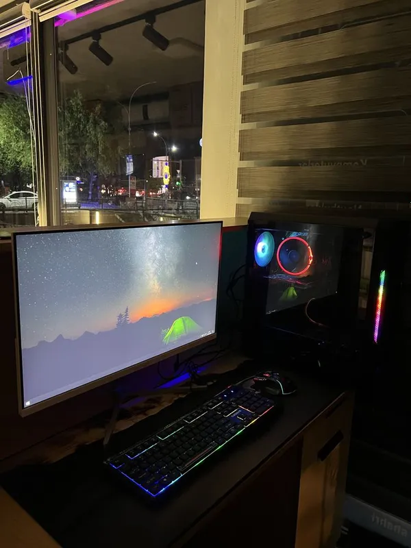 Игровой ПК i5-10400F / GTX 1050 Ti 4GB / 16GB RAM / SSD / 27” Монитор 2