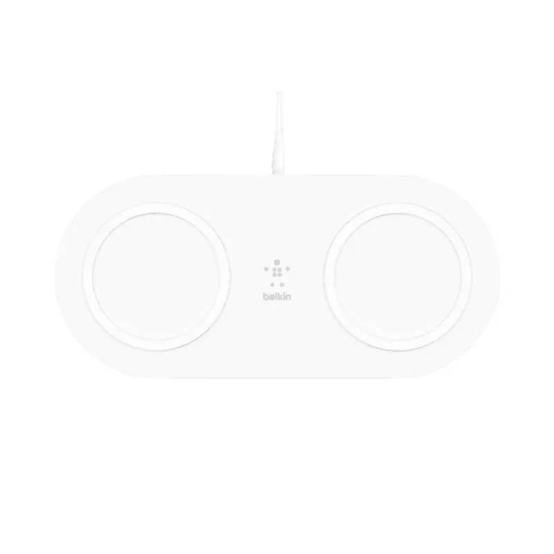 Belkin Dual Pads Qi 15W White simsiz zaryadlash qurilmasi 1 Belkin Dual Pads Qi 15W White simsiz zaryadlash qurilmasi 1