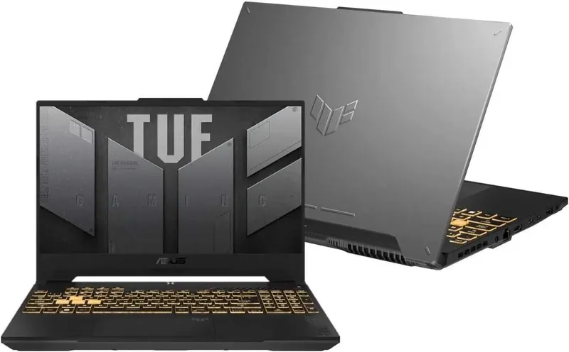 15.6" Ноутбук ASUS TUF Gaming A15 FA507NV-LP023 серый — фото 1