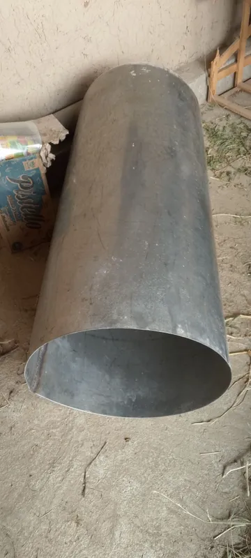 труба из нержавейки, сделана из листа 1 труба из нержавейки, сделана из листа 1