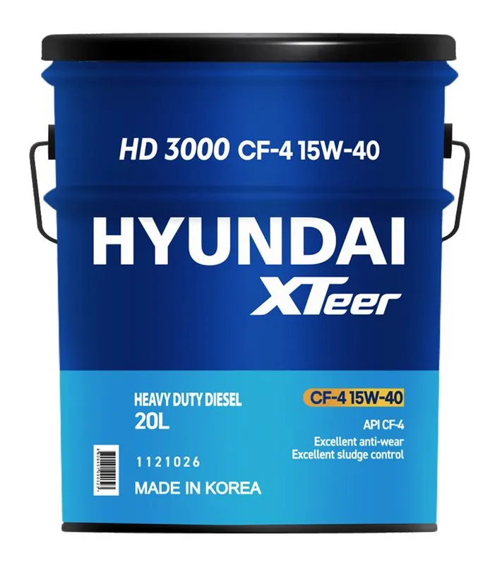 HYUNDAY XTeer HD 3000 CF-4 15W-40 20L