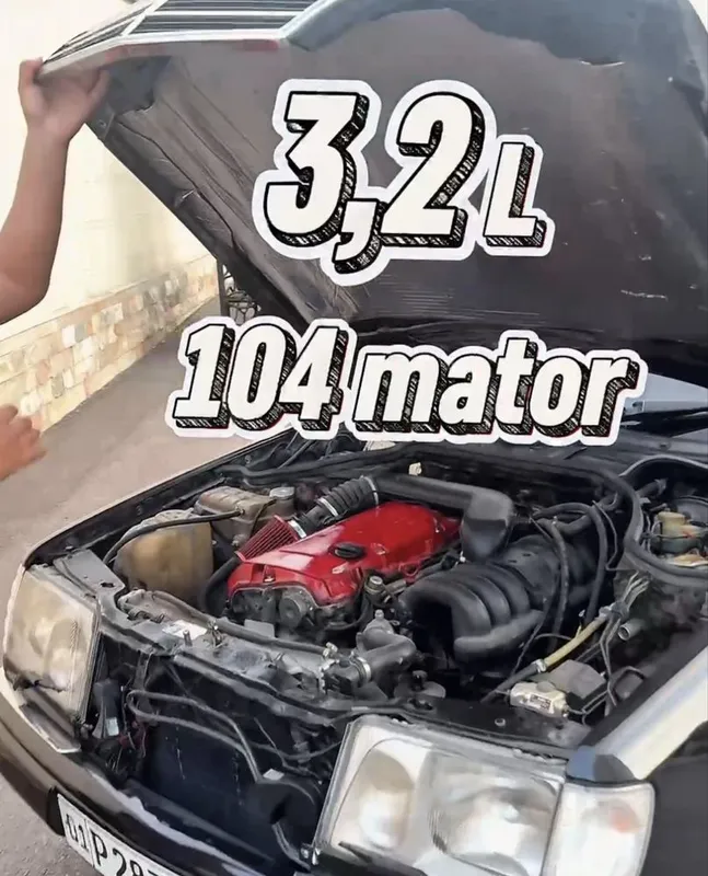 W124 Mers 1993 yil 104 mator 3,2 l 6